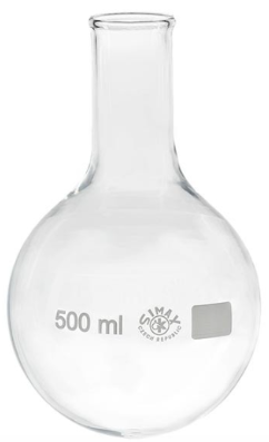 Ballon fond rond col étroit Simax 500ml (x10)